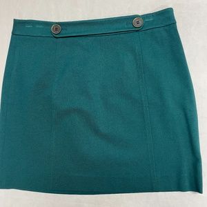 Ann Taylor Loft green skirt